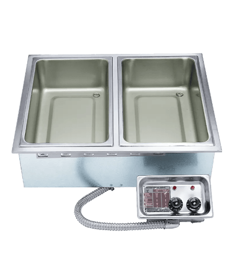 APW Wyott HFW-2D Insulated Electric Hot Food Well, 2 Wells