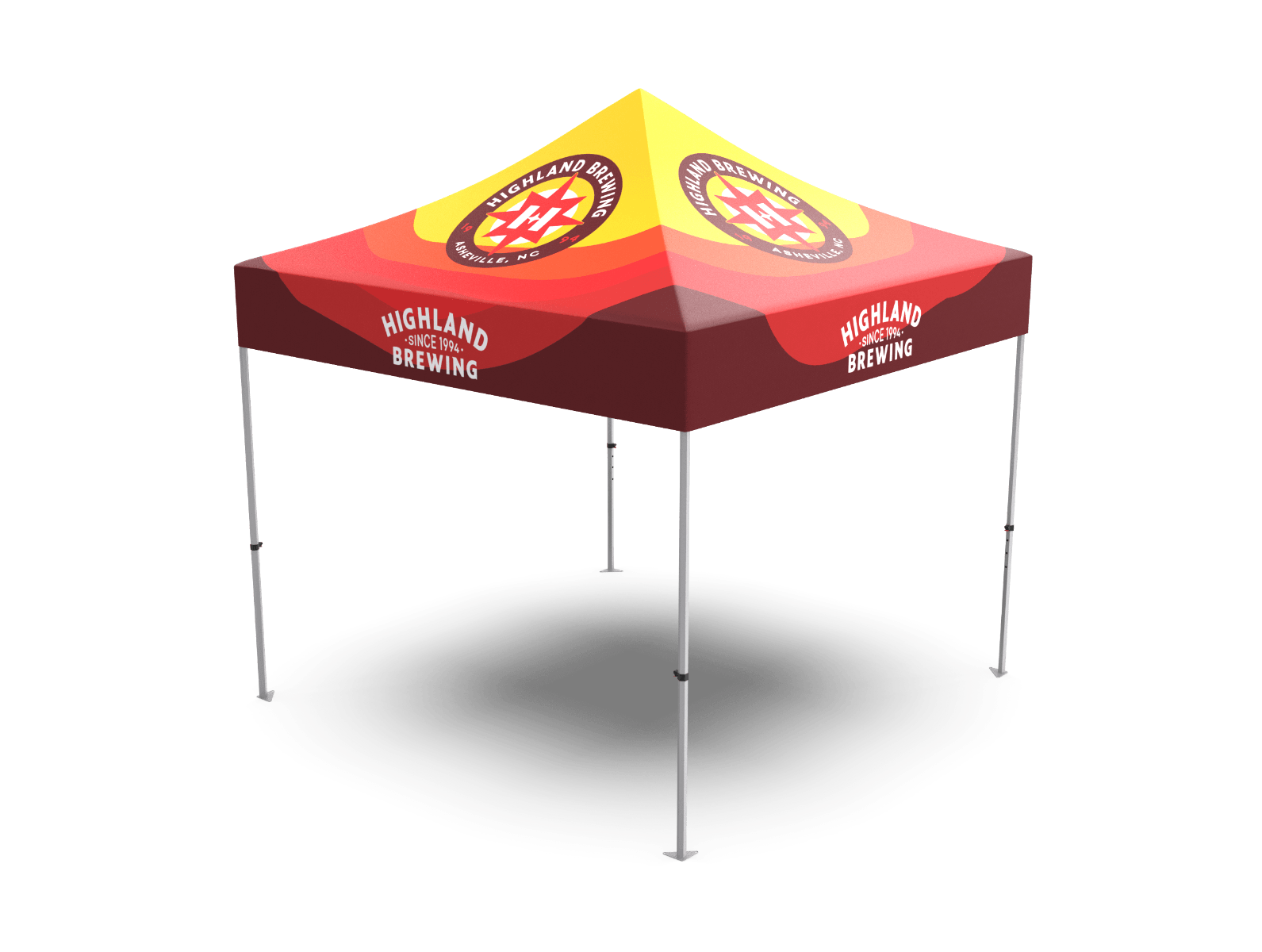10' x 10' Dye Sublimated Canopy