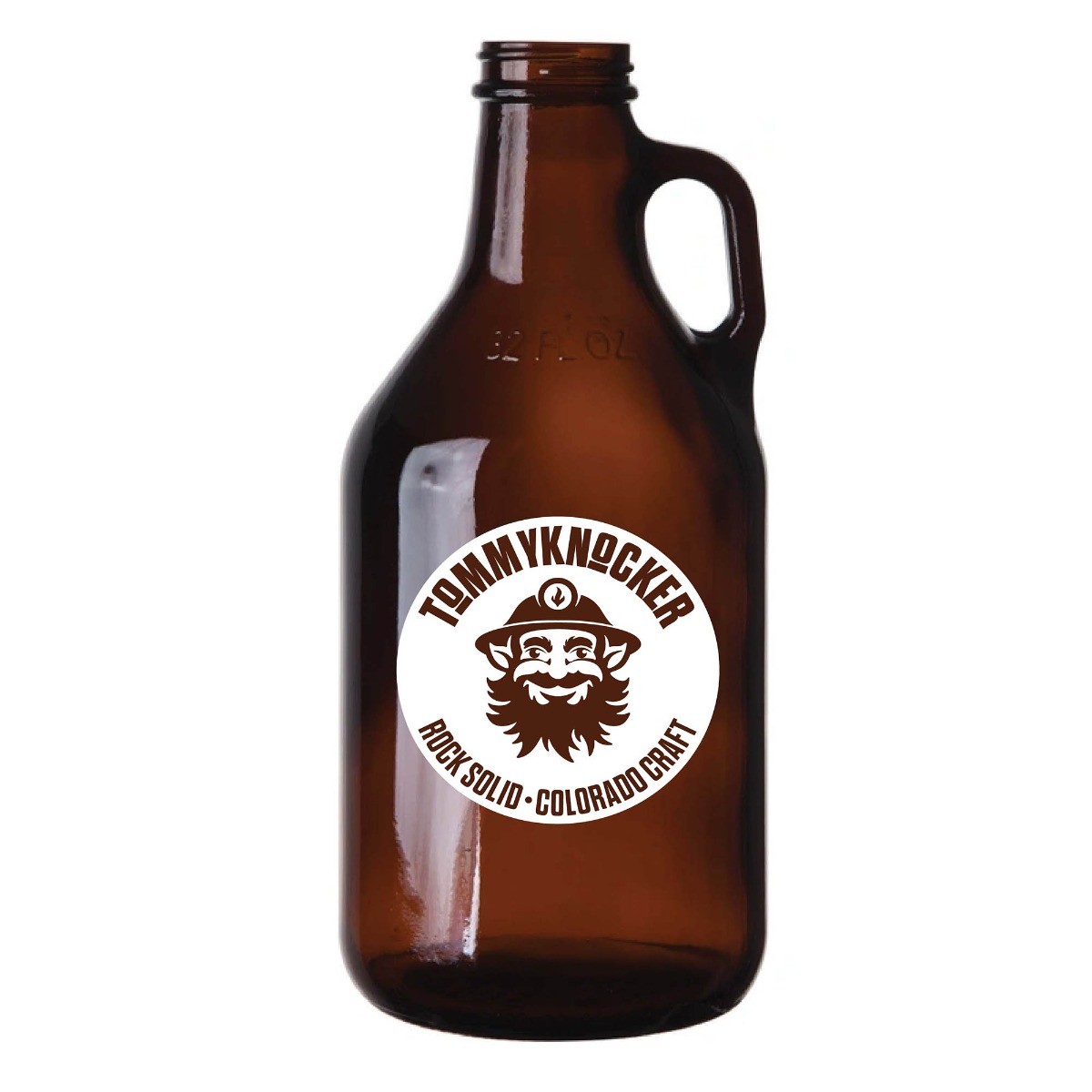 Small Amber Growler