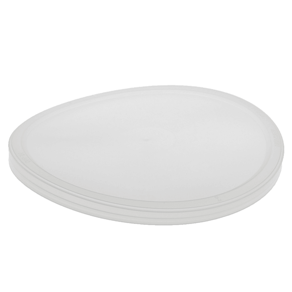 Pactiv NL640L Lid for 64oz Container, PP, Translucent (Case of 120)