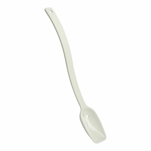 Cambro SPOP10CW148 Perforated Salad Serving Spoon, 10", White