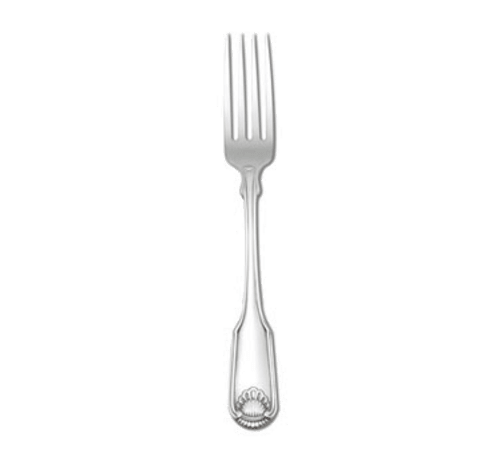 Oneida 2496FDNF Classic Shell Dinner Fork - 18/10 Stainless (Case of 36)