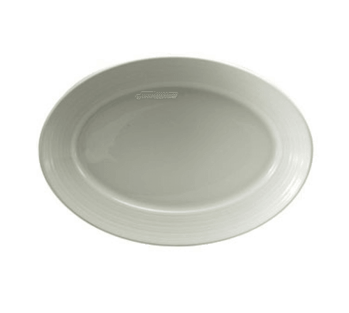 Oneida R4570000367 Sant' Andrea Botticelli 12-1/2" x 9-1/4" Platter, Bright White