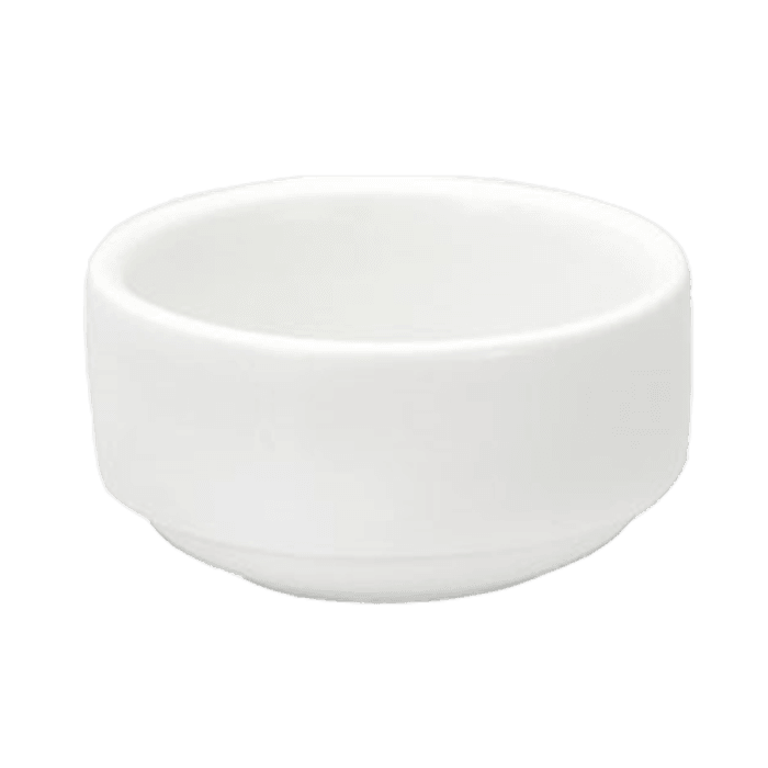 Buffalo Ramekin Oneida F8010000610M Buffalo Fluted Mini Ramekin, 1-1/2oz, Bright White ...