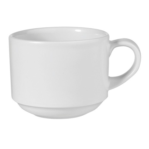 Churchill WH VSC81 Profile Stackable Cup, 8oz, White
