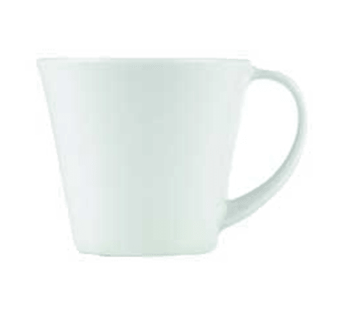 Churchill ZCA POTC1 Menu Flared Tea Cup, 8oz, White (Case of 6)