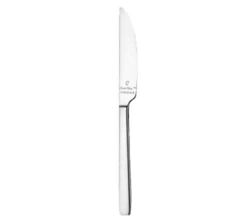 Oneida B449KDAF Chef's Table Satin 8-1/4" Dessert Knife - 18/0 Stainless