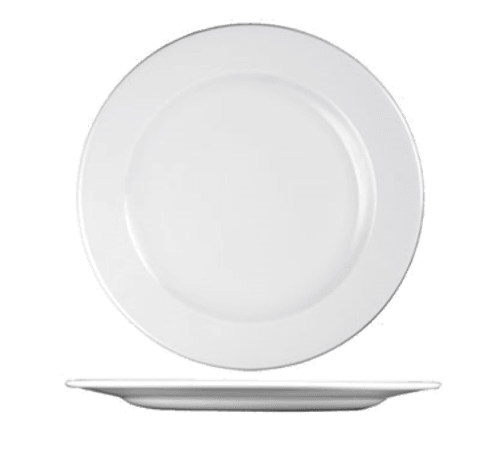 Churchill WH VP651 Profile Eco Glazed Plate, 6-5/8'', White