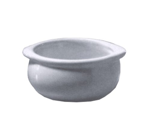 Diversified Ceramics DC12C Onion Soup Crock 12oz, White (Case of 24)
