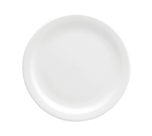 Oneida F8000000150 Buffalo Bright White 10-3/8" Narrow Rim Plate