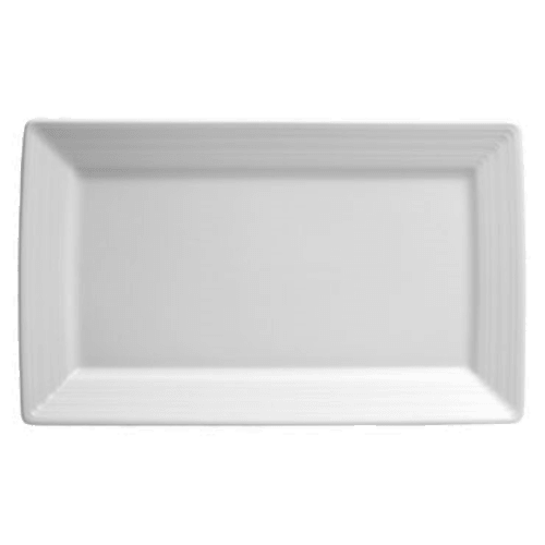 Oneida R4570000359 Sant' Andrea Botticelli 11-3/8" x 7" Platter, Bright White