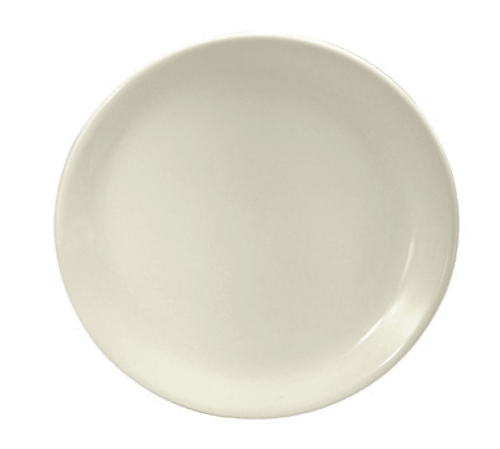Oneida F9000000139C Buffalo Cream White 9" Coupe Plate (Case of 24)