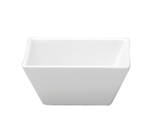 Oneida F8010000713S Buffalo Bright White 5-3/8" Square Bowl (Case of 36)