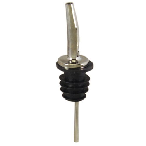 Spill-Stop 285-50 Chrome Pourer w/ Poly Cork, Medium Speed