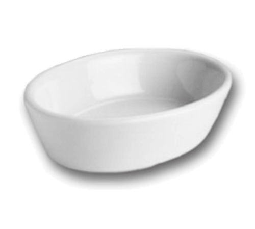 Steelite HL570343AWHA Fort Pitt Baker Dish, 8oz, White (Case of 24)