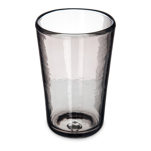Carlisle MIN544218 Mingle Tritan Highball Glass, 19oz, Smoke Gray