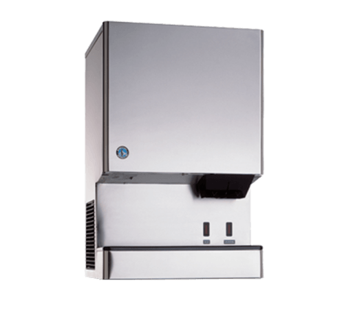 Hoshizaki DCM-500BAH-OS Cubelet Icemaker, Hands Free Dispenser, Built-in Storage Bin