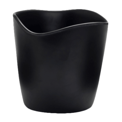 Steelite 7000DD001 Marisol Melamine Dressing Crock 1-1/2qt, Black (Case of 6)