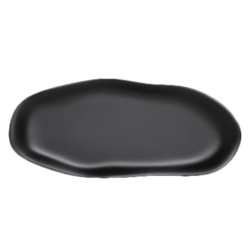 Steelite 7000DD015 Marisol Melamine Slider Tray, 15"X6-3/8", Black