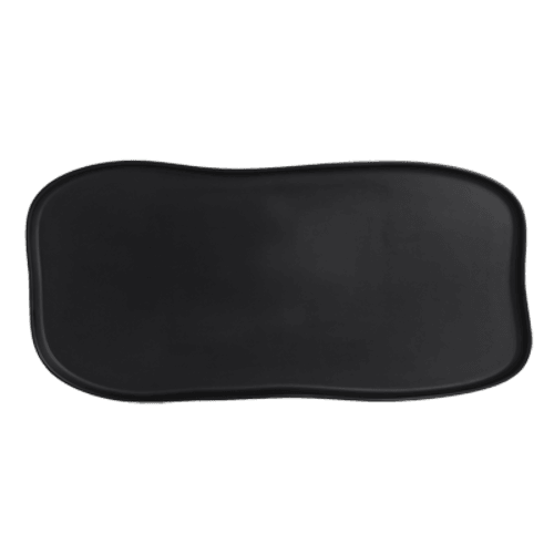Steelite 7000DD031 Marisol Melamine Platter, 27"X13", Black (Case of 2)