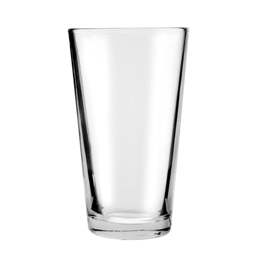 Anchor Hocking 7176FU Mixing Glass, Rim Tempered, 16oz, Clear (Case of 24)