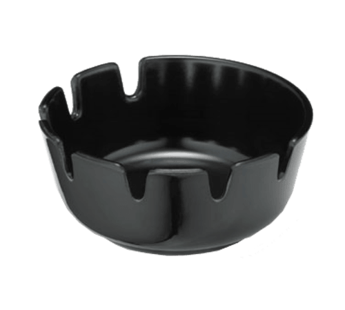 Tablecraft 263B-1 Black Deepwell Ashtray