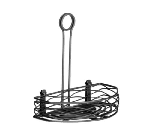 Tablecraft BK167912 Artisan Black Half Versa Rack, 5-3/4"