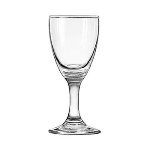 Libbey 3788 3 oz Embassy Sherry Cordial Glass Glass, Clear, Safedge® (Case of 12)