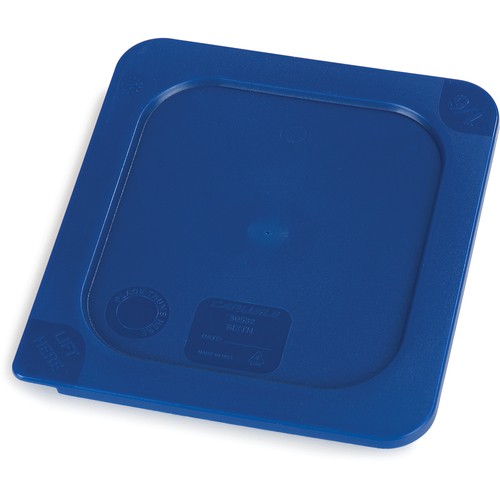 Carlisle 3058260 Smart Lid Food Pan Seal Lid, 1/6 Size, Blue