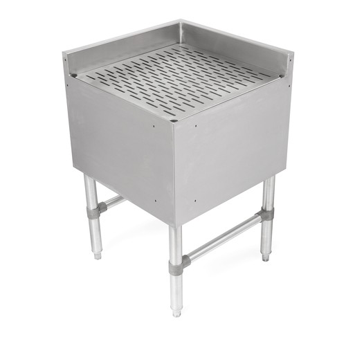 John Boos UBDB-2121-90-IC 21" Underbar Corner Drainboard