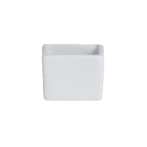 Steelite 6900E594 Varick A La Carte Porcelain Square Ramekin, 1oz, White (Case of 36)