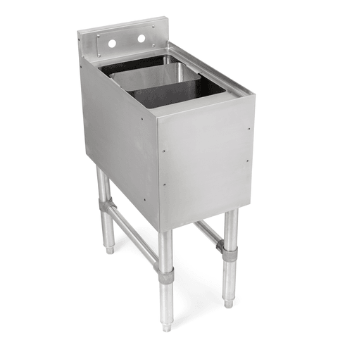 John Boos UBDS-2112 12" Freestanding Underbar Dump Sink