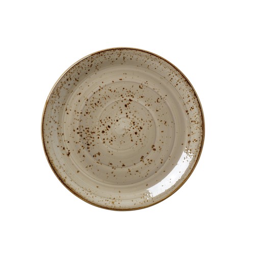 Steelite 11290567 Craft Coupe Plate, 8", Porcini (Case of 24)