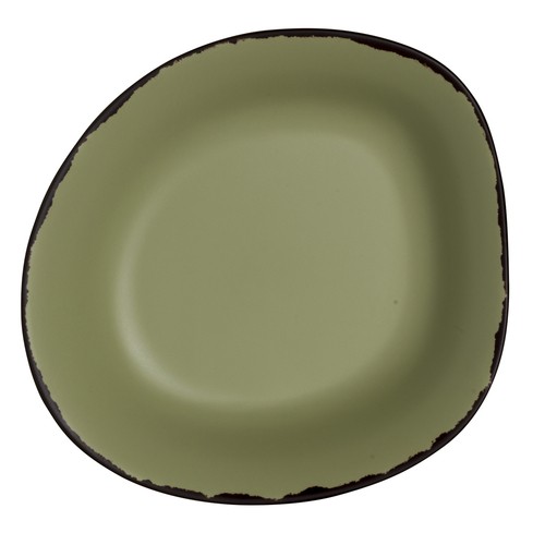 Steelite 7216DD023 Marisol Rustic Melamine Pasta Bowl 39oz, Sage