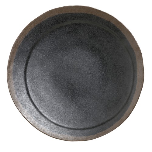 Steelite 7199TM016 Delfin Melamine Plate, 11", Greystone