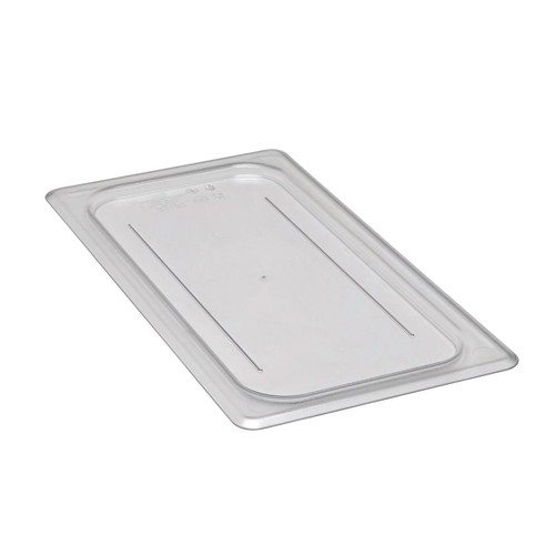 Cambro 30CWC135 Camwear Food Pan Lid, 1/3 Size, Clear