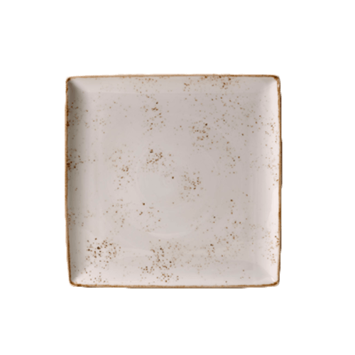Steelite 11550553 Craft Square Narrow Rim Platter, 10-5/8", White (Case of 6)