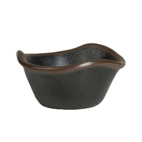 Steelite 7199TM004 Delfin Melamine Bowl, 4-1/2oz, Greystone (Case of 36)