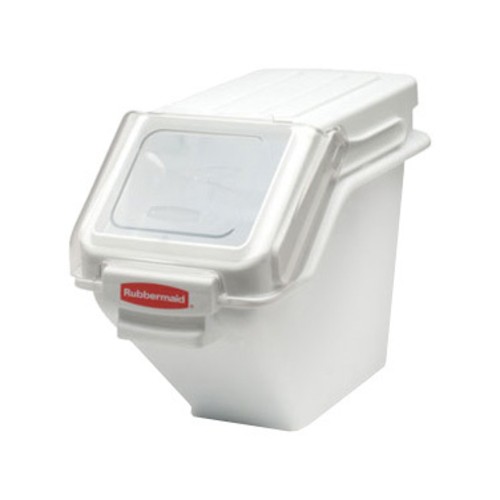Rubbermaid FG9G5700WHT Ingredient Bin w/ 2 Cup Scoop, 100 cup/6gal