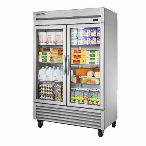 True T-49G-HC~FGD01 54" Reach-In Glass Door Refrigerator