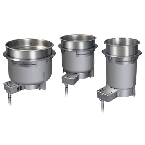 Hatco HWB-7QT Heated Drop-In Food Well, Uninsulated, 7qt