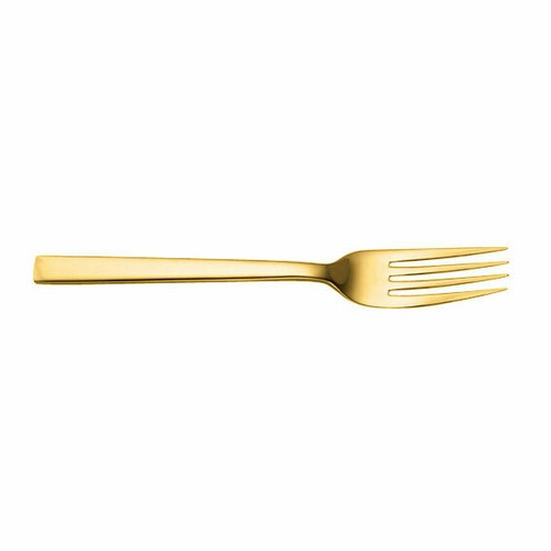 Oneida B408FDNF Chef's Table Gold™ 18/0 Stainless Steel Dinner Fork, 7-7/8", Gold Finish (Case of 12)