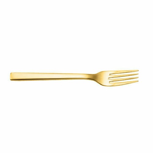 Oneida B408FSLF Chef's Table Gold™ 18/0 Stainless Steel Salad Fork, 7-1/8", Gold Finish (Case of 12)