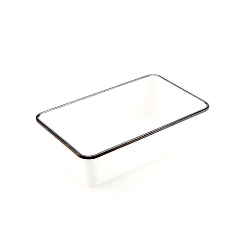American Metalcraft MRCW10 Melamine Serving Bowl, 64oz, 10-3/8"X6-3/8", White