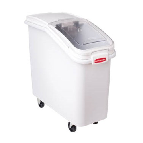 Rubbermaid FG360088WHT ProSave® Ingredient Bin, 2.8cu ft, Sliding Lid