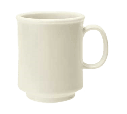 G.E.T. TM-1308-IV Diamond Ivory 8oz Mug (Case of 24)