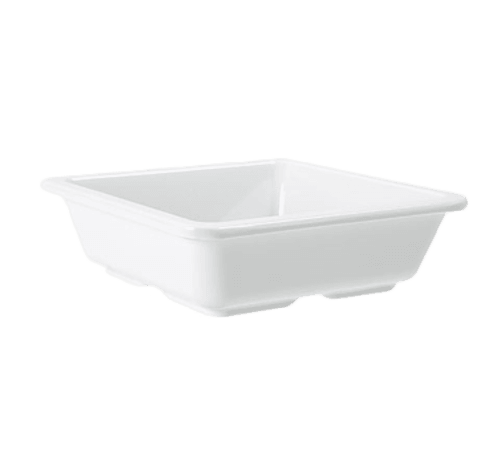 G.E.T. ML-122-W Milano™ Square Side Dish 6oz, 4-3/4", White