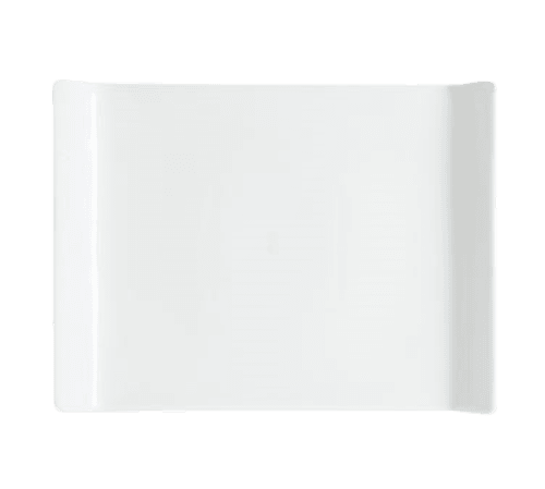 G.E.T. ML-212-W San Michele Platter, 11"X8", White (Case of 6)