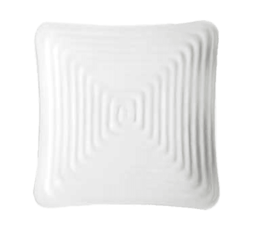 G.E.T. ML-60-W Milano™ Square Plate, 6", White