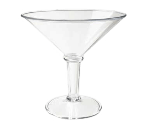 G.E.T. SW-1419-1-SAN-CL Plastic Jumbo Martini Glass, 48oz, Clear (Case of 3)
